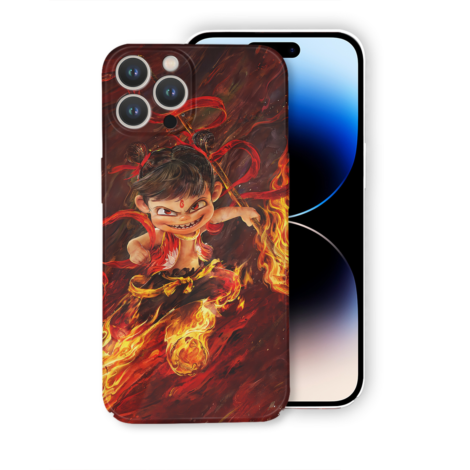 （画像用） Ne Zha 2 ナタ 魔童の大暴れ 【iPhone 14シリーズ対応】ハードケース
